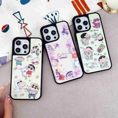 3 Styles Crayon Shin-chan Cartoon Anime Phone Case Shell For Iphone