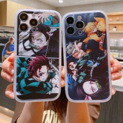 2 Styles Demon Slayer: Kimetsu no Yaiba Nami Cartoon Anime Phone Case Shell For Iphone