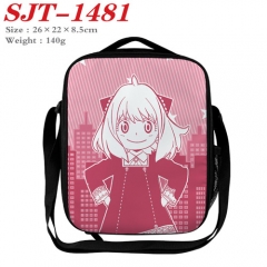 3 Styles SPY×FAMILY Cartoon Cosplay Anime Lunch Bag