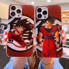 2 Styles Dragon Ball Z Cartoon Anime Phone Case Shell For Iphone