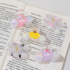 5 Styles Sanrio Kuromi Cinnamoroll My Melody Cartoon Anime Hair Clip