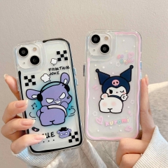 2 Styles Sanrio Lotso Cartoon Anime Phone Case Shell For Iphone