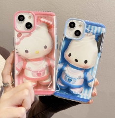 2 Styles Sanrio Pochacco Cartoon Anime Phone Case Shell For Iphone