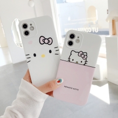 4 Styles Hello Kitty Cartoon Anime Phone Case Shell For Iphone