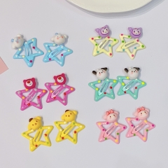 13 Styles Sanrio Kuromi Cinnamoroll My Melody Cartoon Anime Hair Clip