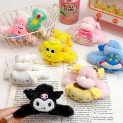 10 Styles Sanrio Kuromi Cinnamoroll My Melody Cartoon Anime Hair Clip