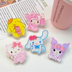 5 Styles Sanrio Kuromi Cinnamoroll My Melody Cartoon Anime Hair Clip