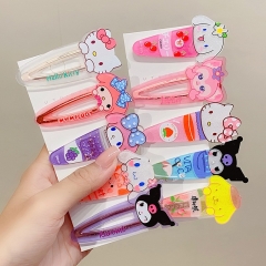 10 Styles Sanrio Kuromi Cinnamoroll My Melody Cartoon Anime Hair Clip