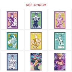 40x60cm 11 Styles JoJo's Bizarre Adventure Cartoon Wall Scrolls Anime Wallscrolls