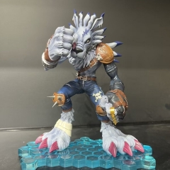 22CM Digital Monster Garurumon Cartoon PVC Anime Figure Toy