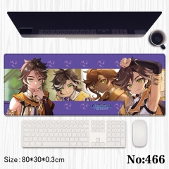 80*30*0.3cm 3 Styles Genshin Impact Cartoon Anime Mouse Pad