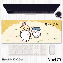 80*30*0.3cm 2 Styles Chiikawa Cartoon Anime Mouse Pad