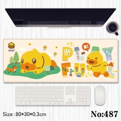 80*30*0.3cm 2 Styles Duck Cartoon Anime Mouse Pad