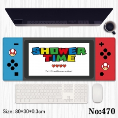 80*30*0.3cm Video Game Console Cartoon Anime Mouse Pad