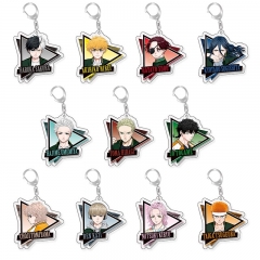 11 Styles Wind Breaker Cartoon Anime Acrylic Keychain