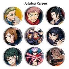 14 Styles Jujutsu Kaisen Cartoon Anime Tinplate Badge Pin Brooch