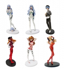 6 Styles 22CM EVA/Neon Genesis Evangelion Ayanami Rei Asuka Langley Soryu Anime PVC Figure