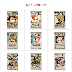 40x60cm 11 Styles One Piece Cartoon Wall Scrolls Anime Wallscrolls