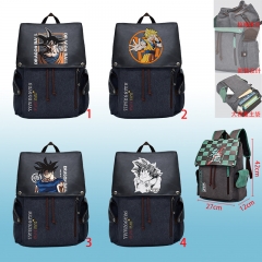 4 Styles Dragon Ball Z Canvas Anime Backpack Bag