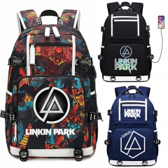 18 Styles Linkin Park Canvas Anime Backpack Bag