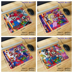 5 Styles Super Mario Bro Cartoon Anime Mouse Pad