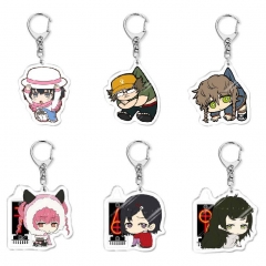 30 Styles Steins Gate Cartoon Anime Acrylic Keychain