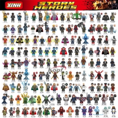 87 Styles X0237-02776 Marvel Super Hero Joker Thor Iron Man Anime Miniature Building Blocks
