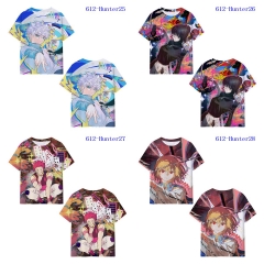 5 Styles HUNTER×HUNTER Printing Digital 3D Cosplay Anime T Shirt