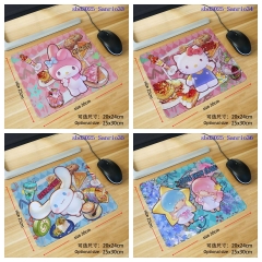 6 Styles Sanrio Cartoon Anime Mouse Pad