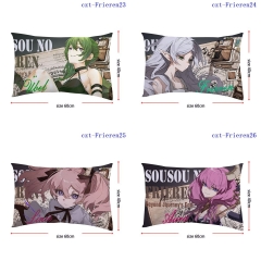 40X60CM 6 Styles Frieren: Beyond Journey's End Cartoon Anime Pillow Case