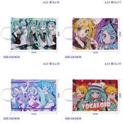 24X32CM 5 Styles Hatsune Miku Cartoon Pattern Anime File Pocket