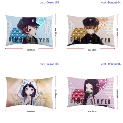 40X60CM 7 Styles Demon Slayer: Kimetsu no Yaiba Cartoon Anime Pillow Case