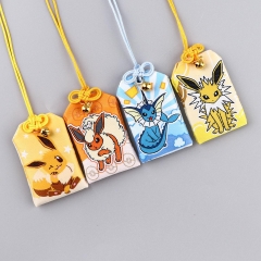 10 Styles Pokemon Cartoon Anime Safe Blessing Bag Pendant