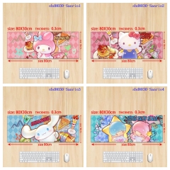 6 Styles Sanrio Cartoon Anime Mouse Pad