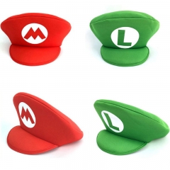 4 Styles Super Mario Bro Cosplay Anime Hat