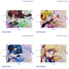 24X32CM 5 Styles Pretty Soldier Sailor Moon Cartoon Pattern Anime File Pocket