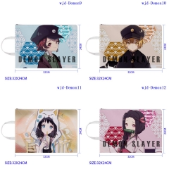 24X32CM 7 Styles Demon Slayer: Kimetsu no Yaiba Cartoon Pattern Anime File Pocket