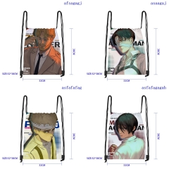 32X38CM 5 Styles Attack on Titan/Shingeki No Kyojin Cartoon Anime Drawstring Bag