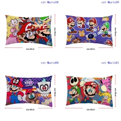 40X60CM 6 Styles Super Mario Bro Cartoon Anime Pillow Case