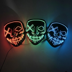 3 Styles The Nightmare Before Christmas Anime LED Cosplay Mask (With Light)