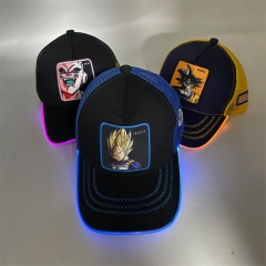 3 Styles  Dragon Ball Z Anime LED Cosplay Hat (With Light)