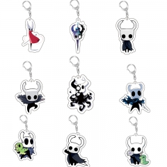 9 Styles Hollow Knight Anime Acrylic Keychain