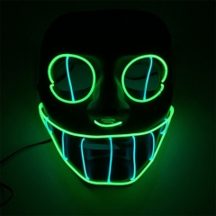 The Nightmare Before Christmas PVC Anime Cosplay LED Mask (With Light)