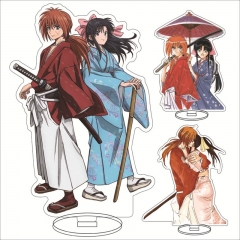 14 Styles Rurouni Kenshin Cartoon Anime Acrylic Standing Plates
