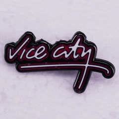 Grand Theft Auto Cartoon Badge Pin Decoration Anime Alloy Brooch