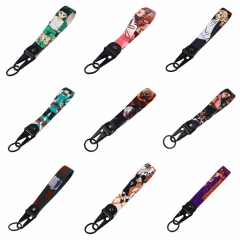 15 Styles Haikyuu/Tokyo Revengers/My Hero Academia Anime Lanyard Keychain