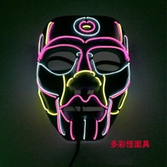 Anime Cosplay EL Mask (With Light)