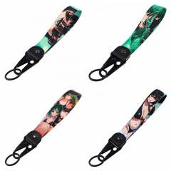 8 Styles One Punch Man Anime Lanyard Keychain