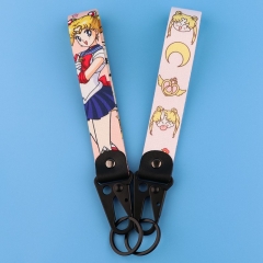 13 Styles Oshi no Ko/Pretty Soldier Sailor Moon/SPY×FAMILY Sexy Girl Anime Lanyard Keychain