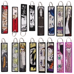 11 Styles Tokyo Revengers Woven Label Anime Lanyard Keychain